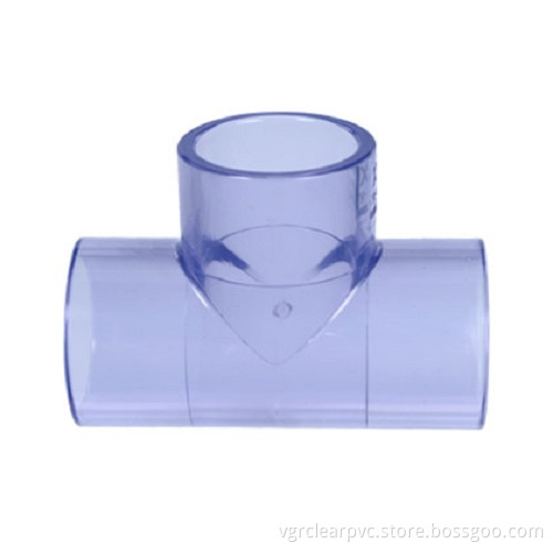 Clear PVC Tee 2023